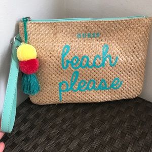 Beach Please Wristlet